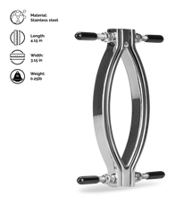 Load image into Gallery viewer, Stainless steel vaginal clamp