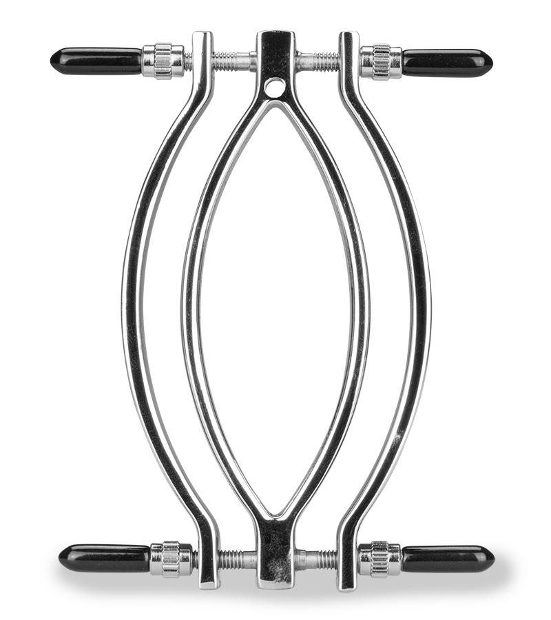 Stainless steel vaginal clamp