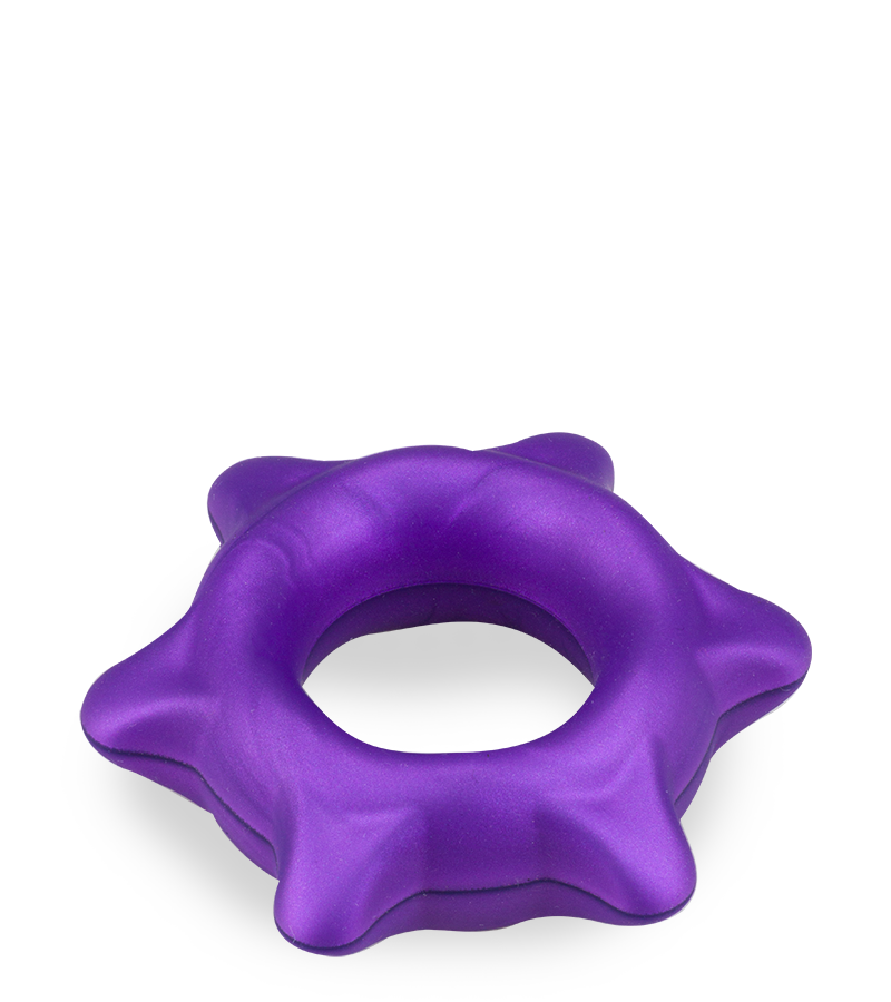 Starfish medical-grade silicone cock ring