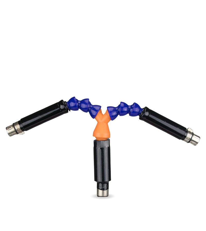 Stick for double-dildo anal and vaginal fucking machine