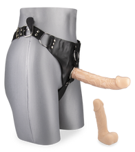 Load image into Gallery viewer, Strap on harness kit with two dildos