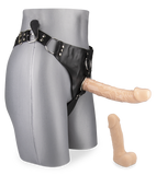 Strap on harness kit with two dildos