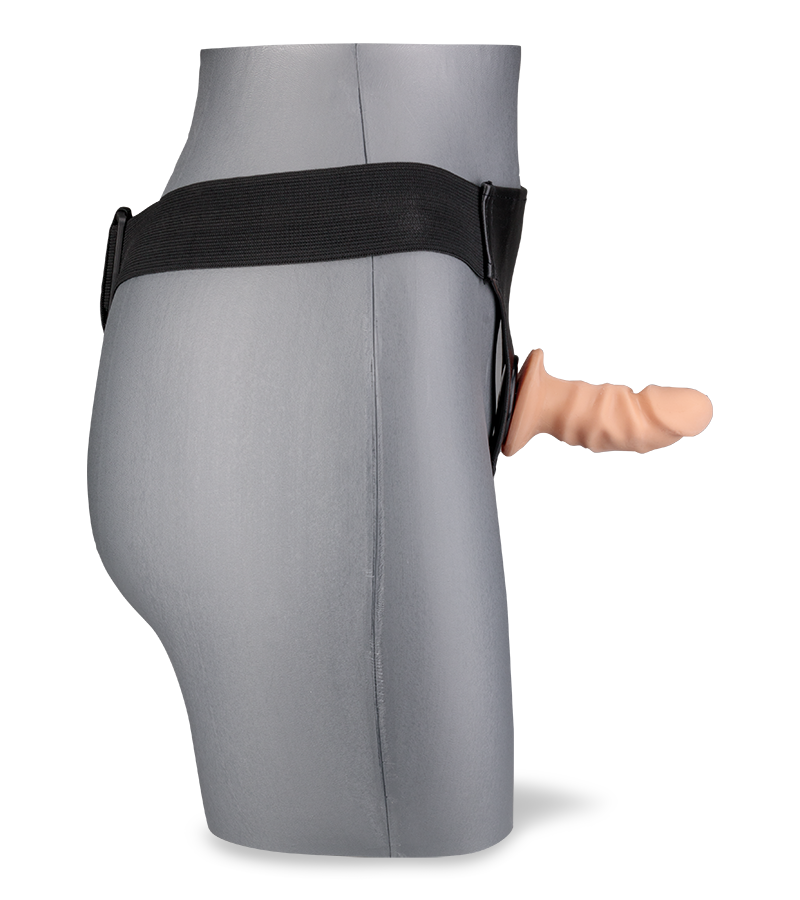 Strap on harness kit with two small removable dildos