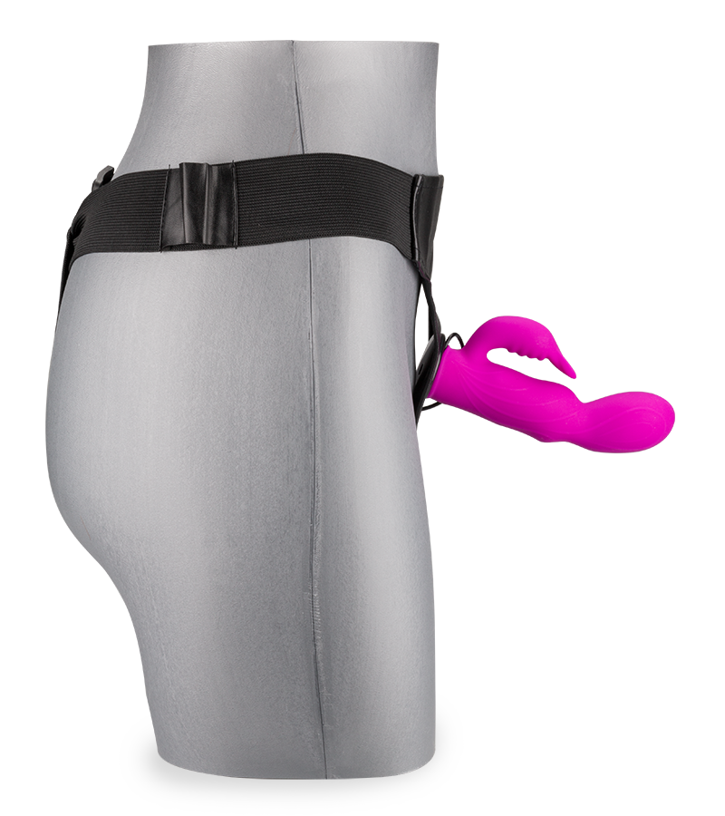 Strap on rabbit vibrator