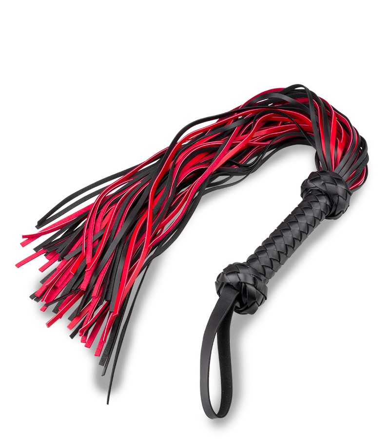 Submissive BDSM flogger