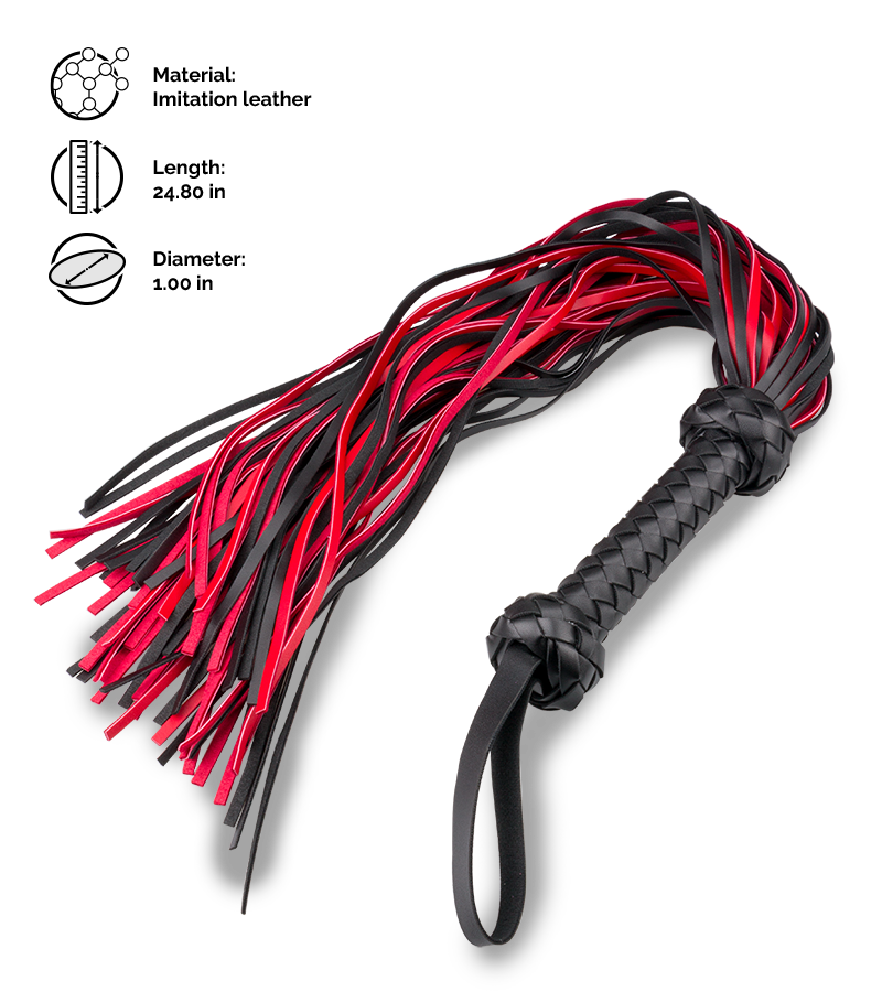Submissive BDSM flogger