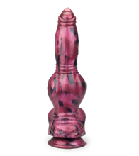 Load image into Gallery viewer, Suction-cup silicone dog dildo