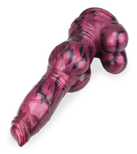 Load image into Gallery viewer, Suction-cup silicone dog dildo