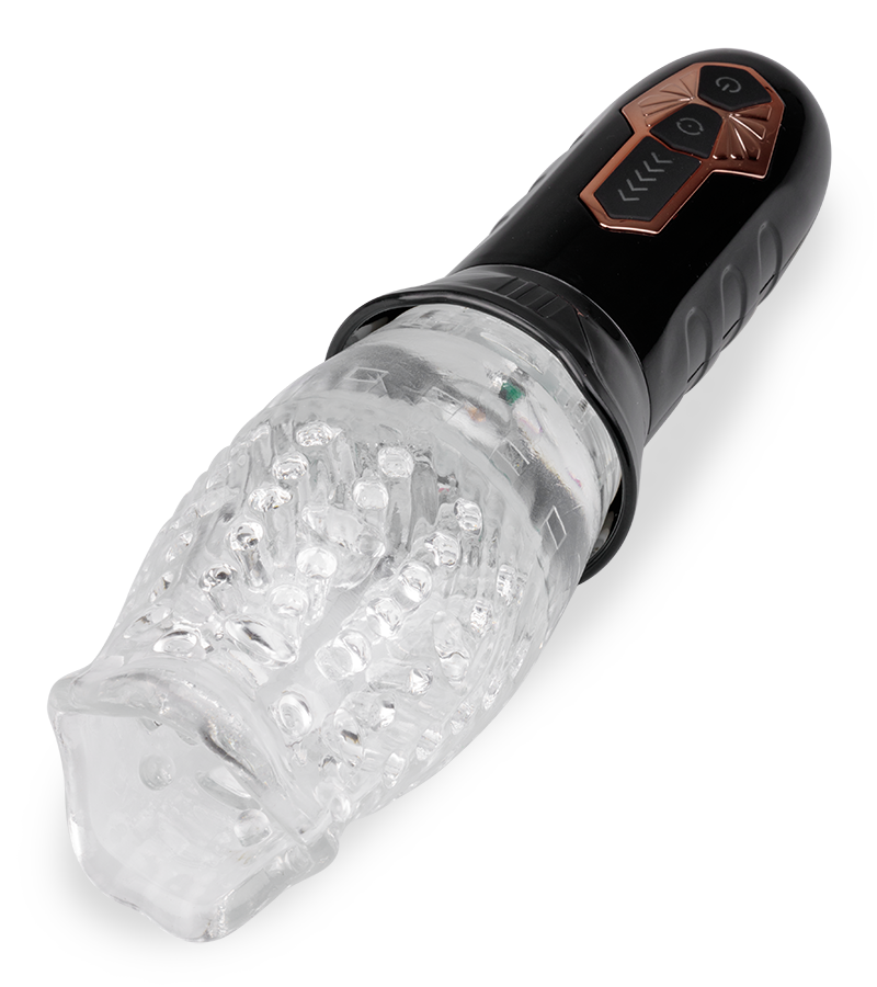 Sultan vibrating and rotating masturbator