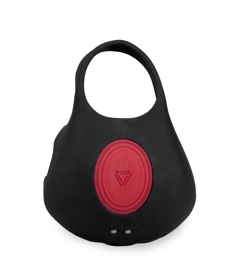 Sunday ball-massaging vibrating cock ring