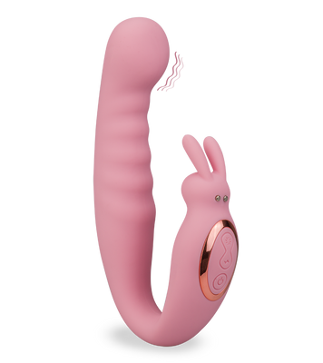 Sweet Bunny curved G-spot vibrator