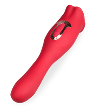 Load image into Gallery viewer, Sweet Kiss 2-in-1 mouth and vibrating tongue vibrator