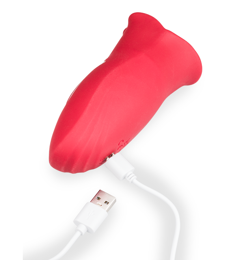 Sweet Kiss vibrating tongue clit stimulator