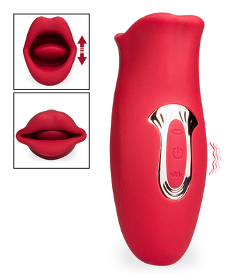 Sweet Kiss vibrating tongue clit stimulator
