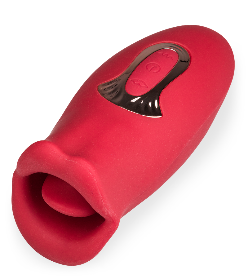 Sweet Kiss vibrating tongue clit stimulator