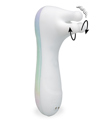 Sweety vibrating and massaging clit stimulator