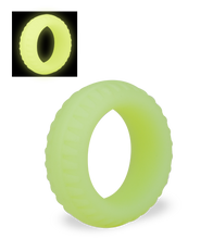 Load image into Gallery viewer, Tavala medical-grade silicone glow-in-the-dark cock ring
