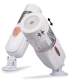 Telescopic thrusting airbag masturbator