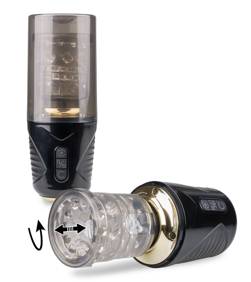 Tempest thrusting and rotating masturbator