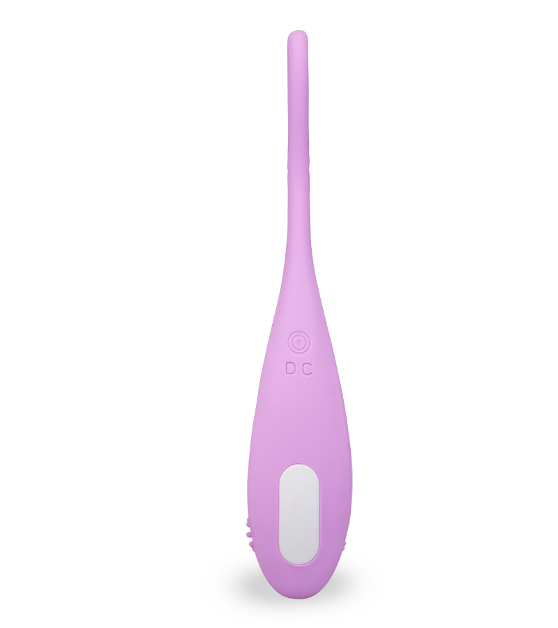 Textured clitoris-stimulating vibrating love egg