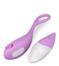 Load image into Gallery viewer, Textured clitoris-stimulating vibrating love egg