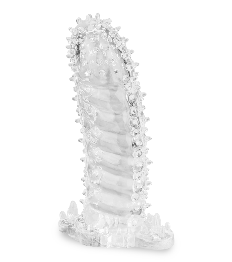 Textured cock sleeve