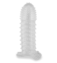 Load image into Gallery viewer, Textured crystal penis extension