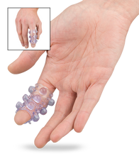 Load image into Gallery viewer, Textured finger vibrator