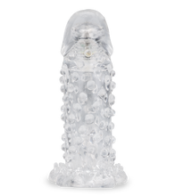 Load image into Gallery viewer, Textured vibrating penis sleeve