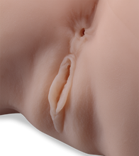 Load image into Gallery viewer, Thalie ass and vagina masturbator with real skin texture 8 lb