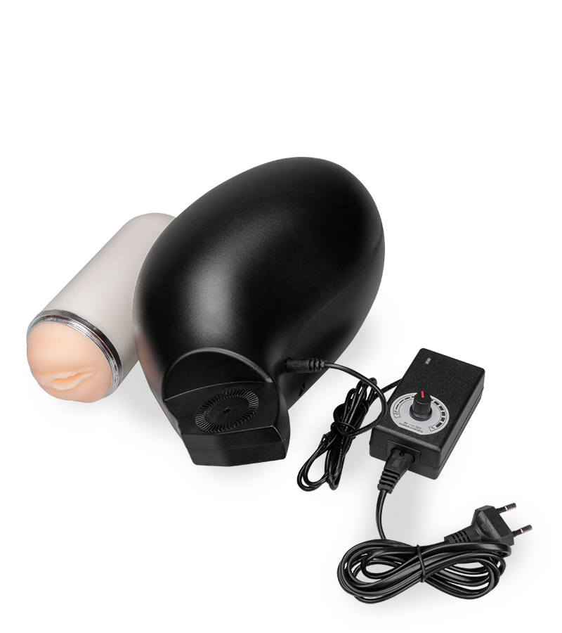 The Milker hands-free masturbator with vagina sleeve