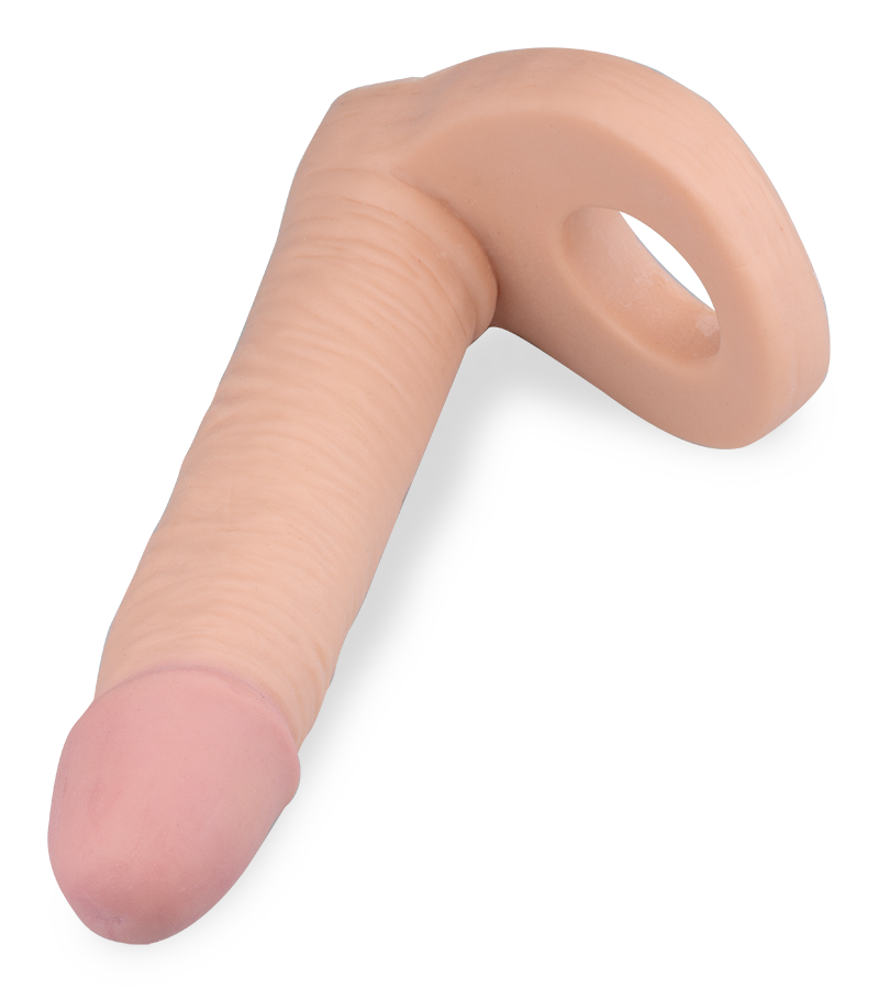 Thick realistic double penetration strap on dildo