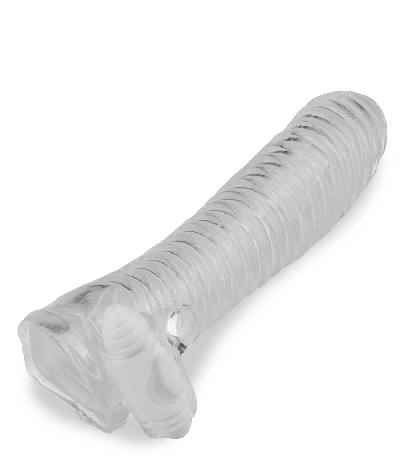 Thick ribbed penis sleeve