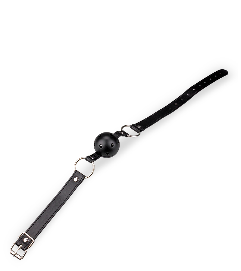 Thin strap BDSM ball gag