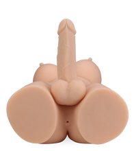 Load image into Gallery viewer, Tianna trans sex torso with penis and anus 17 lb