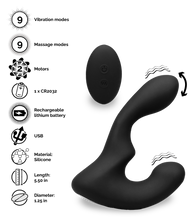 Load image into Gallery viewer, Tickler remote control prostate massager
