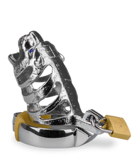 Load image into Gallery viewer, Tiger Chinese zodiac penis chastity cage