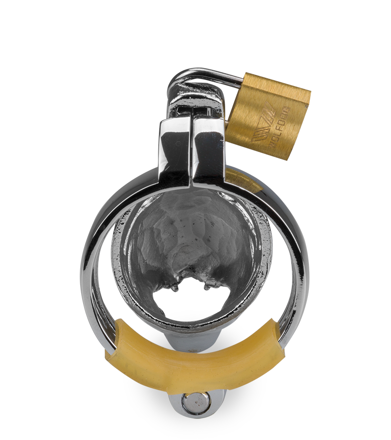 Tiger Chinese zodiac penis chastity cage