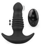 Tokyo vibrating and thrusting butt plug