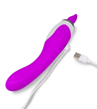 Load image into Gallery viewer, Torch pussy pump with tongue and vibrator