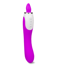 Load image into Gallery viewer, Torch pussy pump with tongue and vibrator
