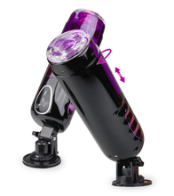 Load image into Gallery viewer, Trainer rotating and thrusting suction cup masturbator
