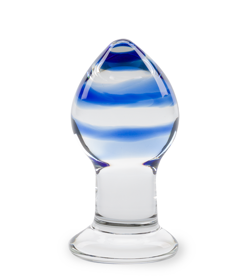 Trance glass anal plug