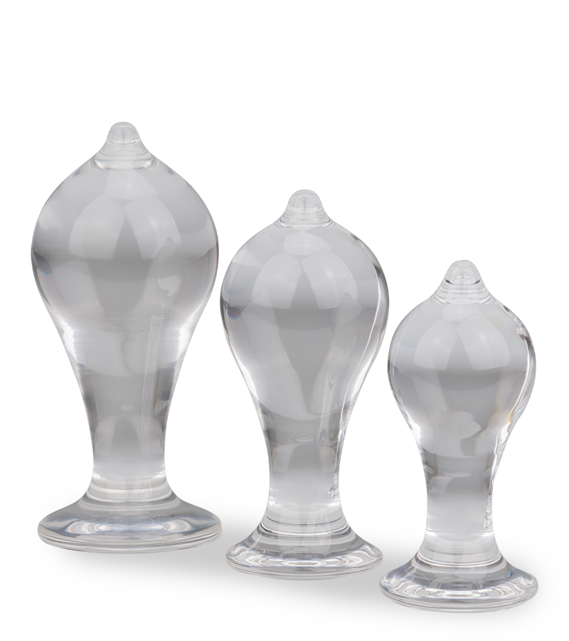 Triade set of 3 butt plugs
