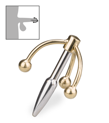 Triple Hook penis plug