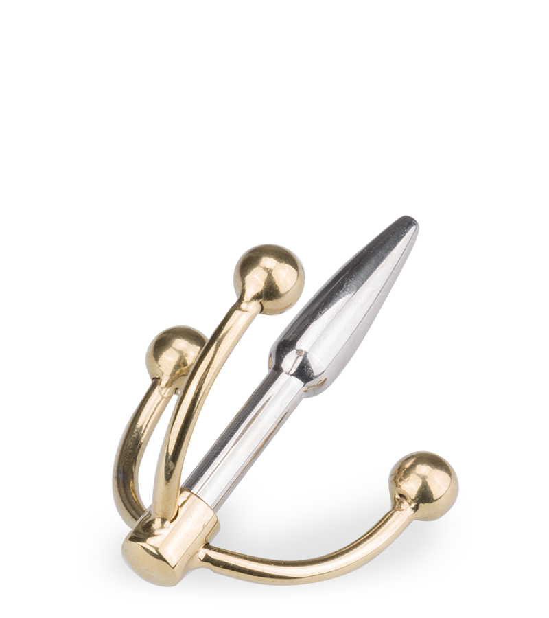 Triple Hook penis plug