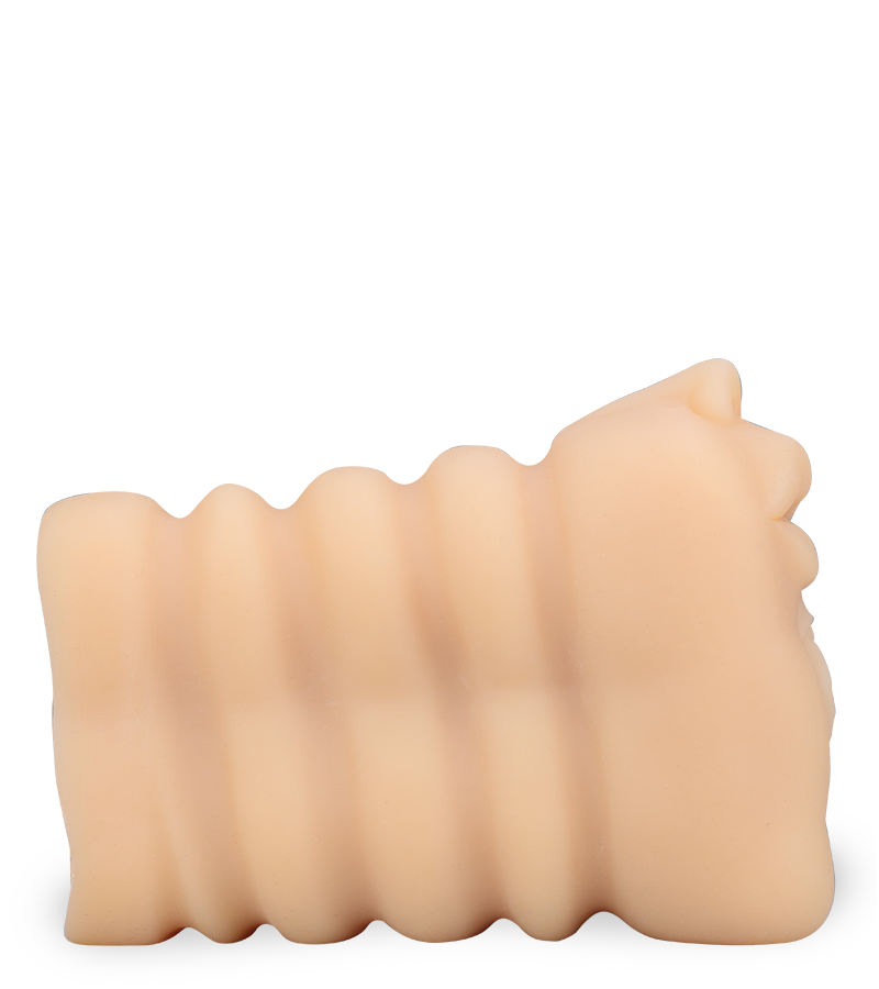 Triple penetration pussy stroker mouth anus vagina