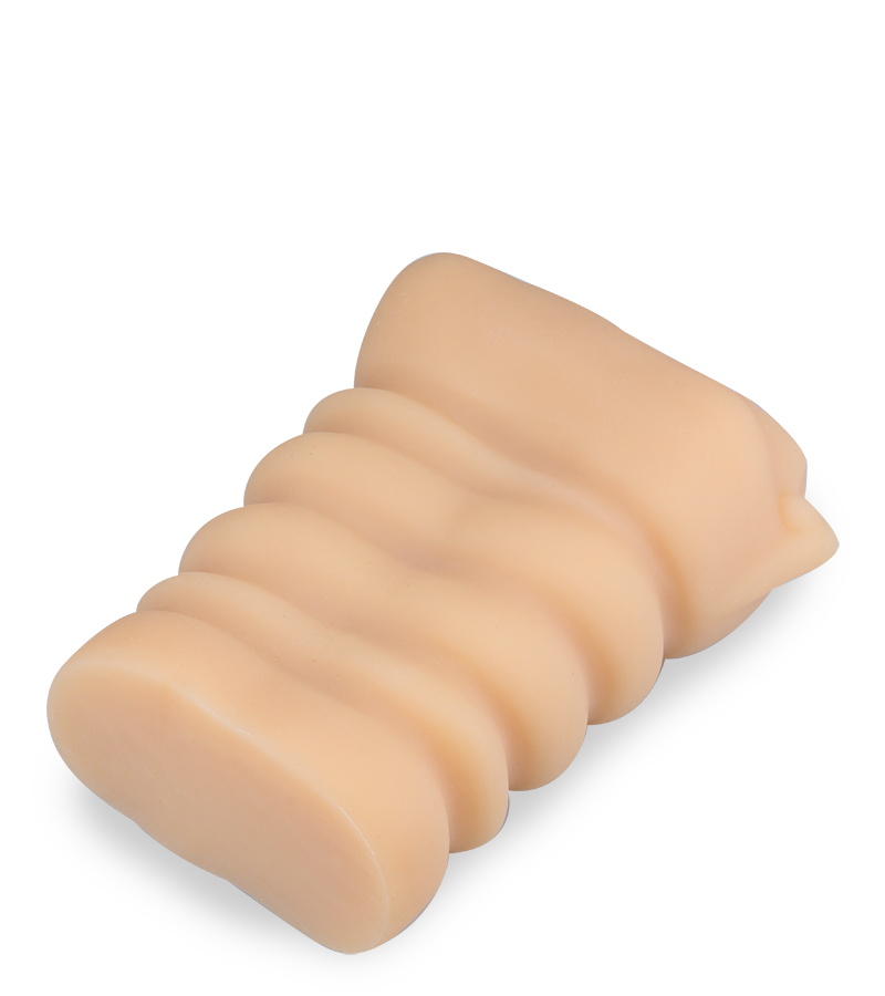 Triple penetration pussy stroker mouth anus vagina