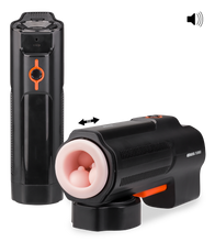 Load image into Gallery viewer, Turbo Gun thrusting masturbator with audio feature