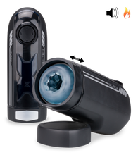Load image into Gallery viewer, Turbo Pleasure thrusting heated masturbator with audio feature